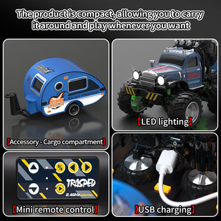DriveMax – JJRC Alloy Big Foot Off-Road Short Card RC Car