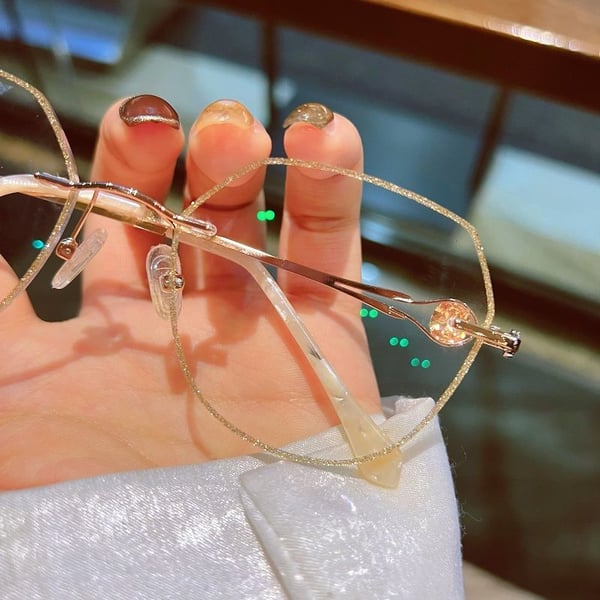 CrystalView – Diamond Rimless Anti-Blue Light Reading Glasses