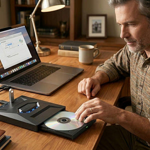 UltraRead | 7-in-1 USB Blu-ray & DVD Player Drive