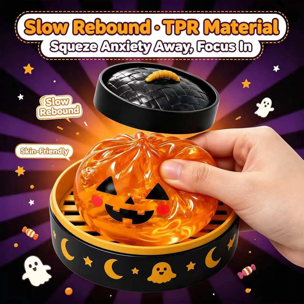 Cute Halloween Scary Ghost Maruko Squeeze Toy Set