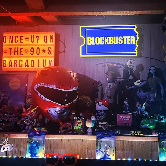 Blockbuster Video Sign LED Lightbox