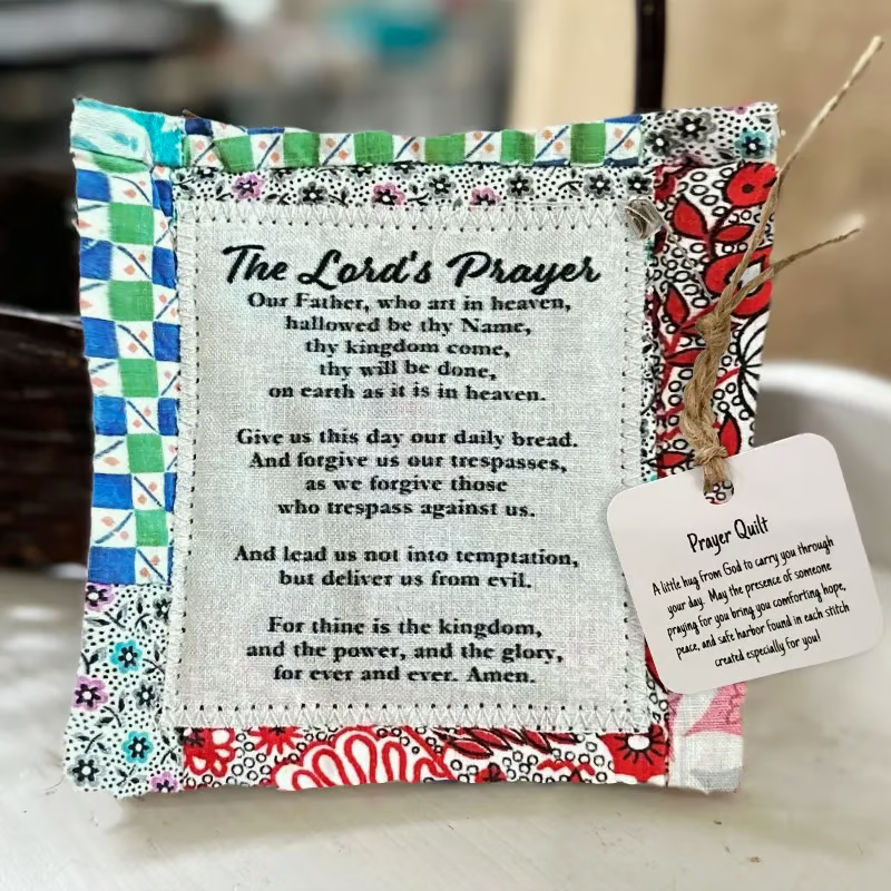 BlessingWrap - Cross Prayer Quilt