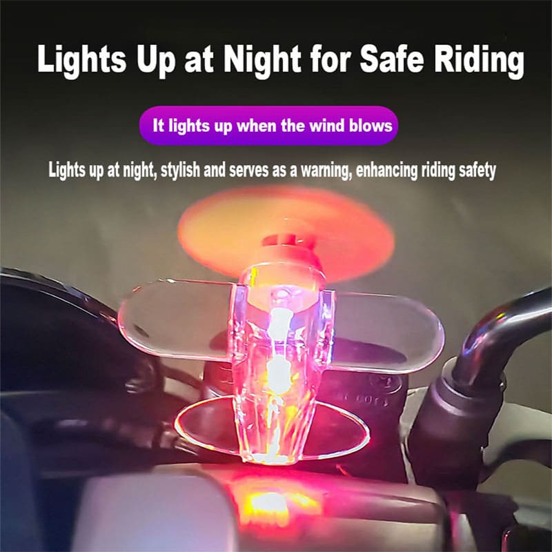 WindWing – Rotating Light-Up Airplane Vehicle Ornament
