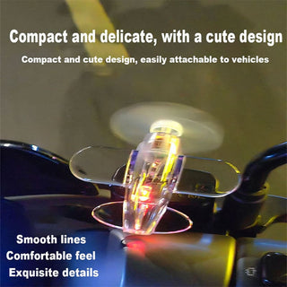 WindWing – Rotating Light-Up Airplane Vehicle Ornament