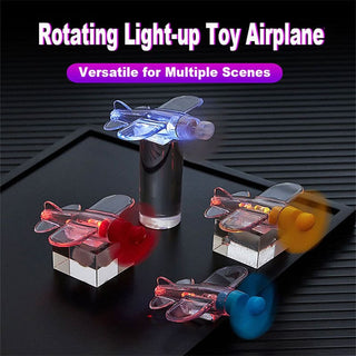 WindWing – Rotating Light-Up Airplane Vehicle Ornament