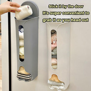 WallFlow – No-Drill Pull Out Underwear & Sock Organiser