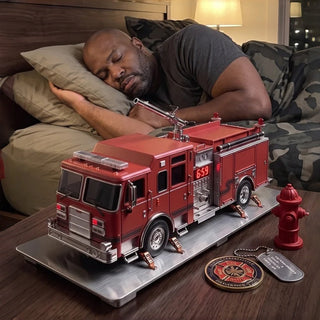 PullCord – Die-Cast Fire Truck Alarm Clock