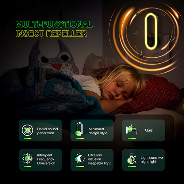 SilentShield – Ultrasonic Mosquito Repeller Lamp