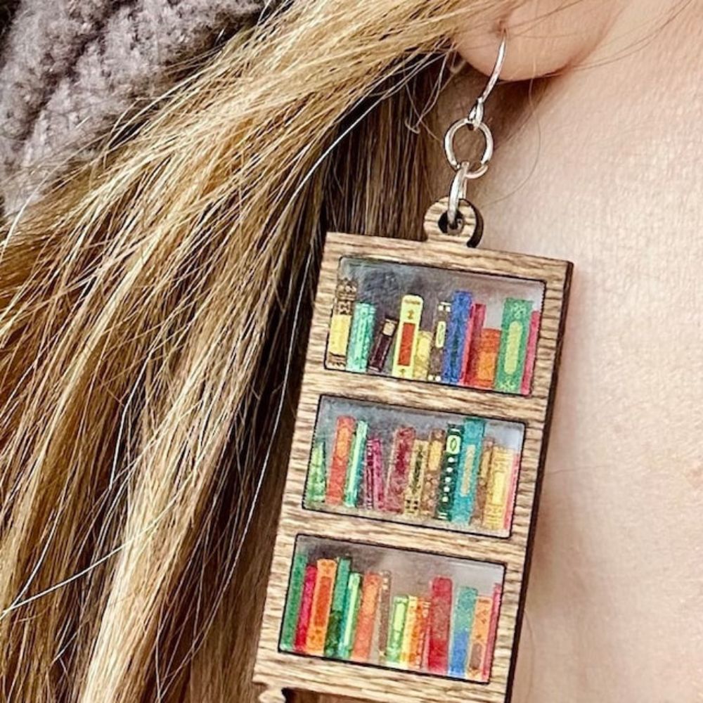 PageTurner – Cute Literary Earrings