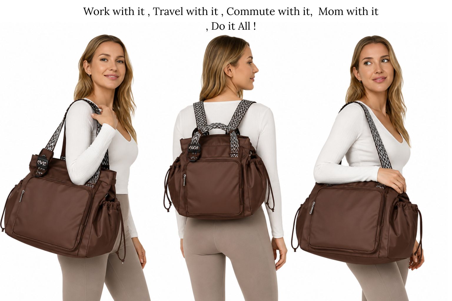 NordicElements – 3-in-1 Convertible Omni Tote