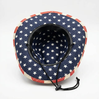 LibertyBrim – American Flag Cowboy Hat