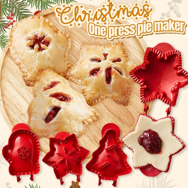 Easy Press - Mini Christmas Hand Pie Molds marnetic