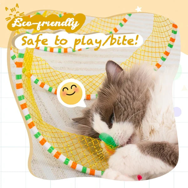 PlayTime - Interactive Cat-Hunting Coil Tunnel Toy