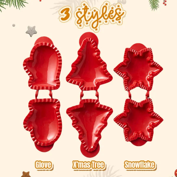 Easy Press - Mini Christmas Hand Pie Molds marnetic
