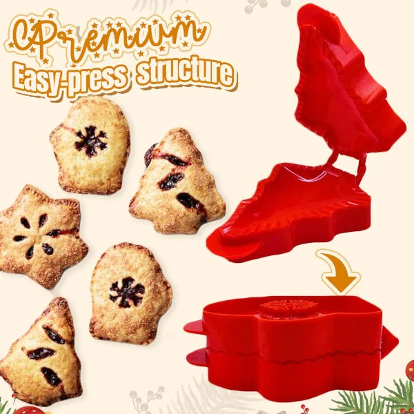 Easy Press - Mini Christmas Hand Pie Molds marnetic