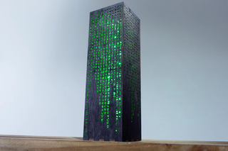 CodeStream – Matrix-Inspired LED Lamp