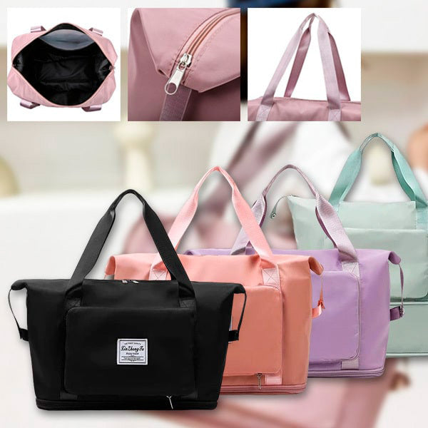 Geantă de călătorie pliabilă cu design extensibil (42 x 22 x 28 cm) | BAGPLUS