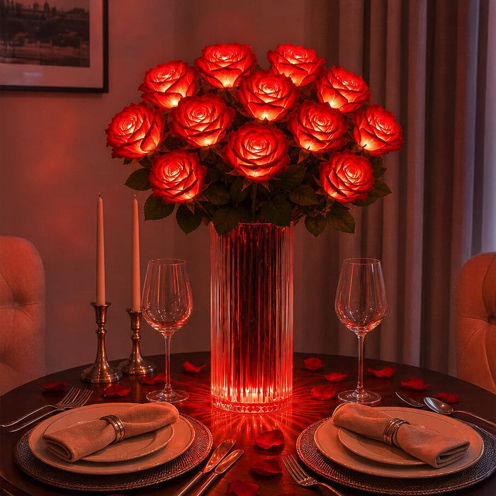 Blissful Blooming Roses