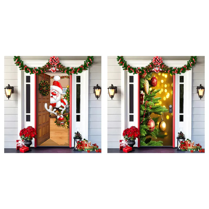 FestiveFront - Christmas Door Display