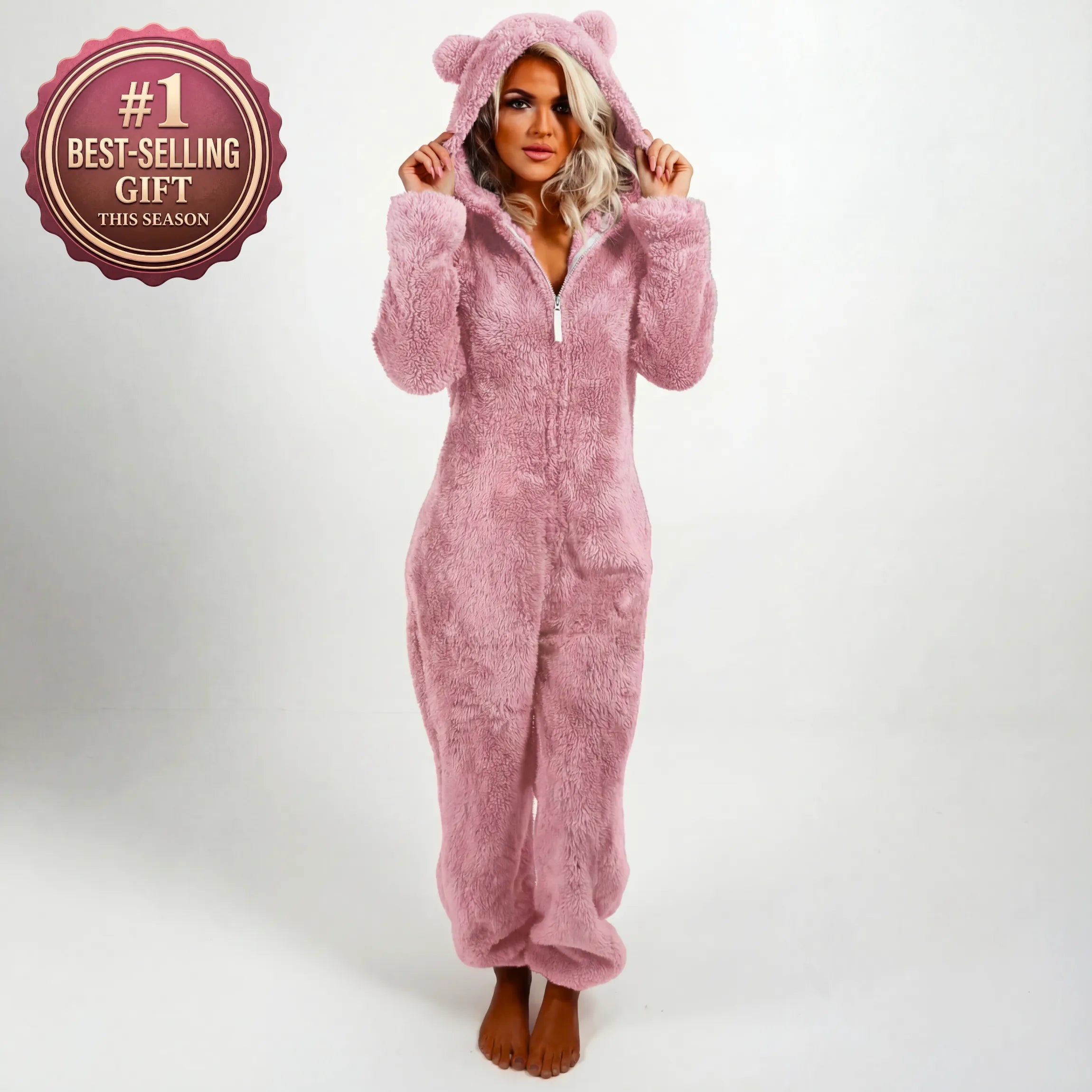 SoftHug – Ultra-Plush Comfort Lounge Jumpsuit