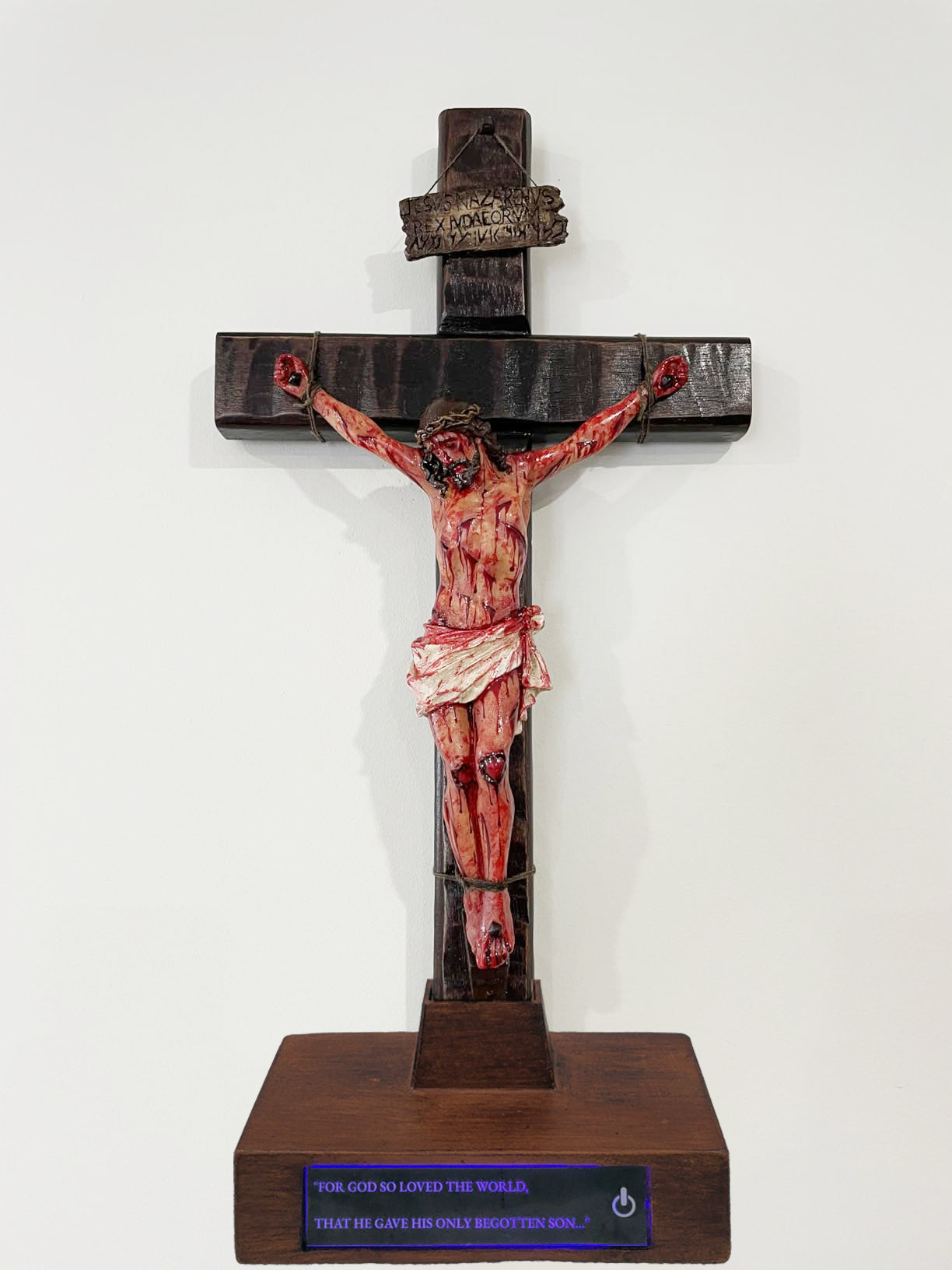 FaithCraft – Handmade Realistic Crucifix Christ