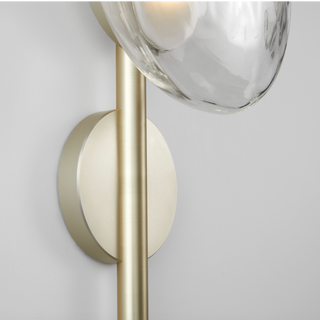 GlowAura – Modern Glass Wall Sconce