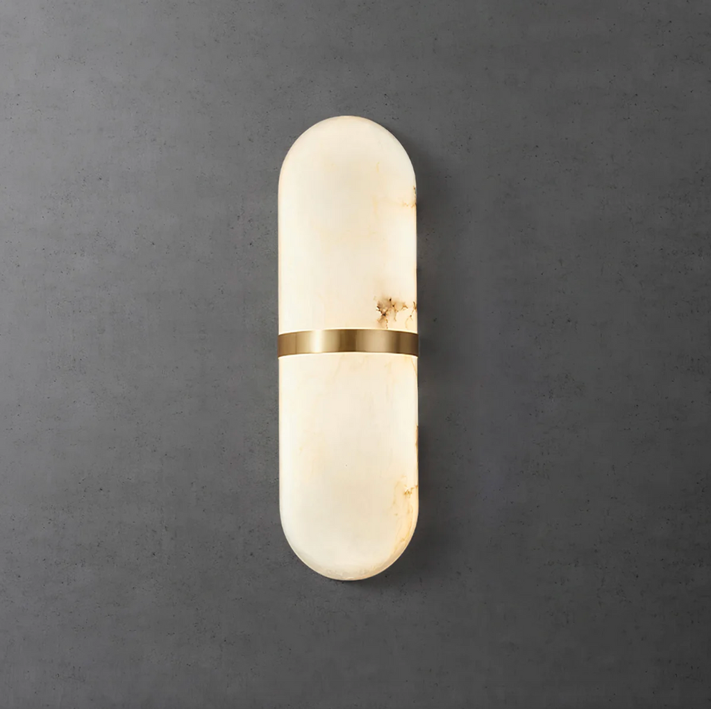 NordicGlow – Modern Marble Wall Sconce