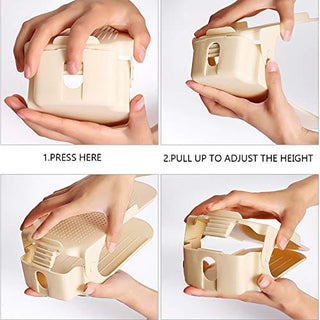 StackEase – Shoe Storage Organizer
