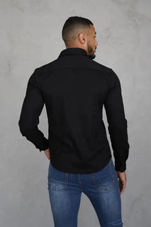 LuxeLayer – Casual Button Down Shirt Jacket