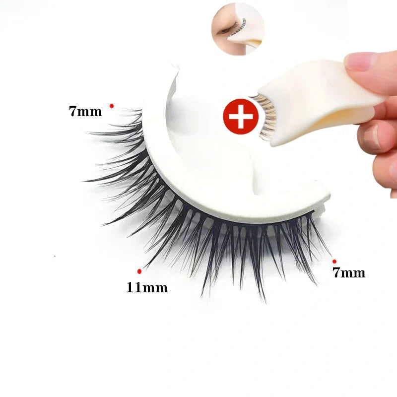 GlamLash – Natural Look Reusable Self-Adhesive Lashes
