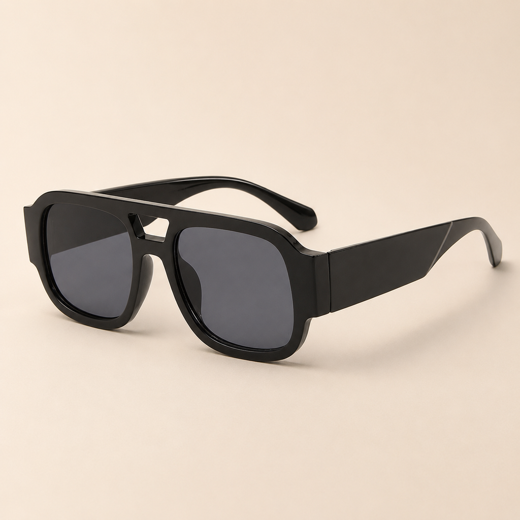 AeroLux – Oversized Aviator Sunglasses