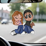 LoveRide – Personalized Acrylic Car Hanger