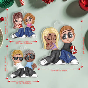 LoveRide – Personalized Acrylic Car Hanger