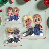 LoveRide – Personalized Acrylic Car Hanger