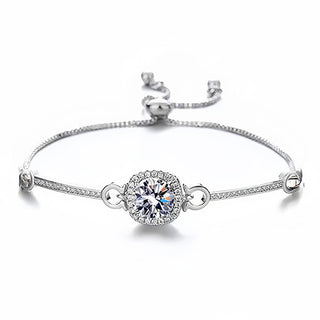 AureliaShine – Premium Sparkling Moissanite Bracelet