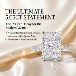 Lumière – Radiant Cut Luxury Statement Ring