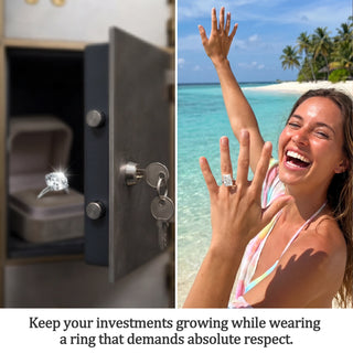 Lumière – Radiant Cut Luxury Statement Ring