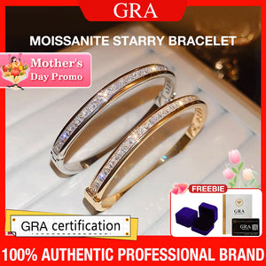 Mothers Day Promo - Second one only ₱699 - Luxury Moissanite Starry Bracelet - Free gift box. GRA certified