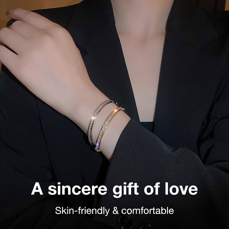 Mothers Day Promo - Second one only ₱699 - Luxury Moissanite Starry Bracelet - Free gift box. GRA certified