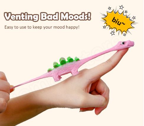 Slingshot Dino-Launch Finger Fun Toys Marnetic