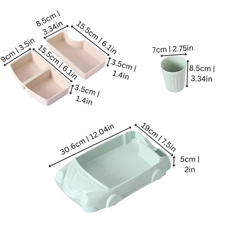 ZoomDish – Engaging Car Dinnerware Set