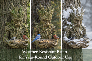 The Quiet Offering A Tree-Integrated Bird Feeding Sculpture