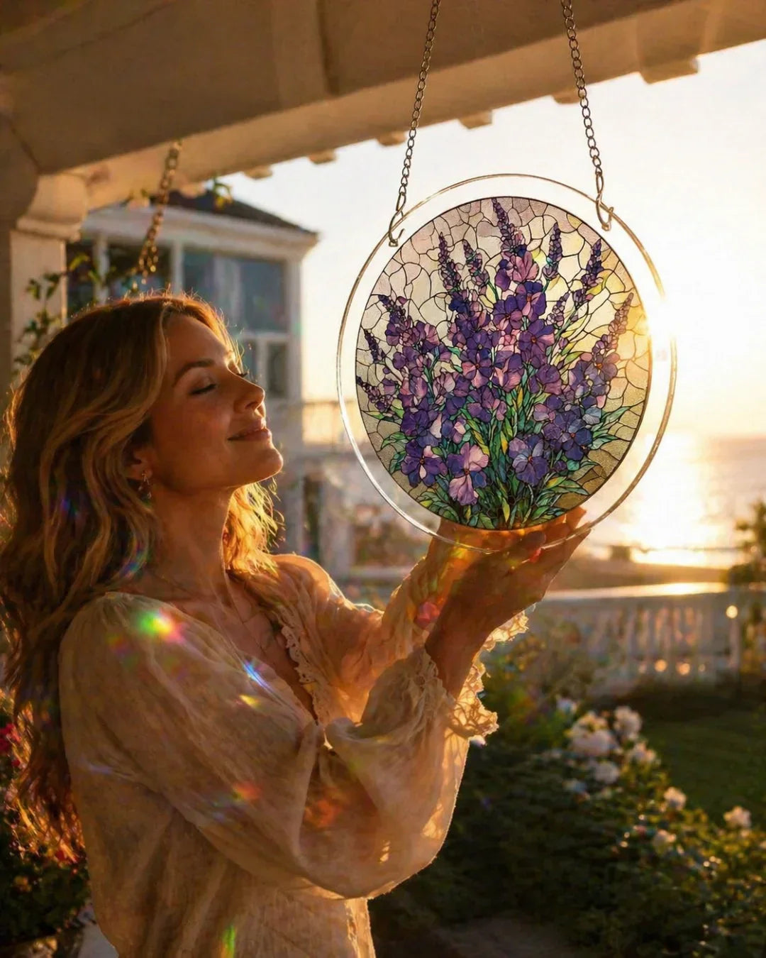 EmeraldFlame –  Acrylic 80 Pcs Suncatcher Puzzle