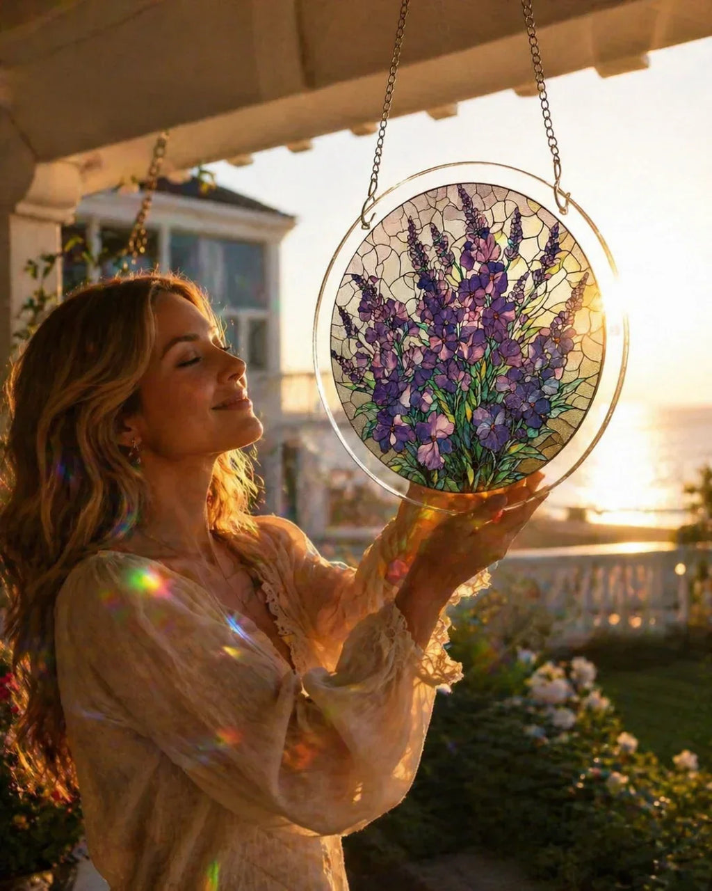 EmeraldFlame –  Acrylic 80 Pcs Suncatcher Puzzle