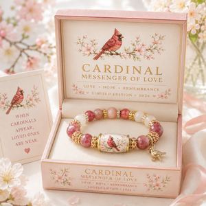 ❤️ Love, Remembrance & Cardinal Blessings 🕊️ | 2026 Limited Edition Bracelet