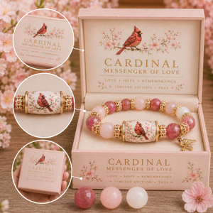 ❤️ Love, Remembrance & Cardinal Blessings 🕊️ | 2026 Limited Edition Bracelet
