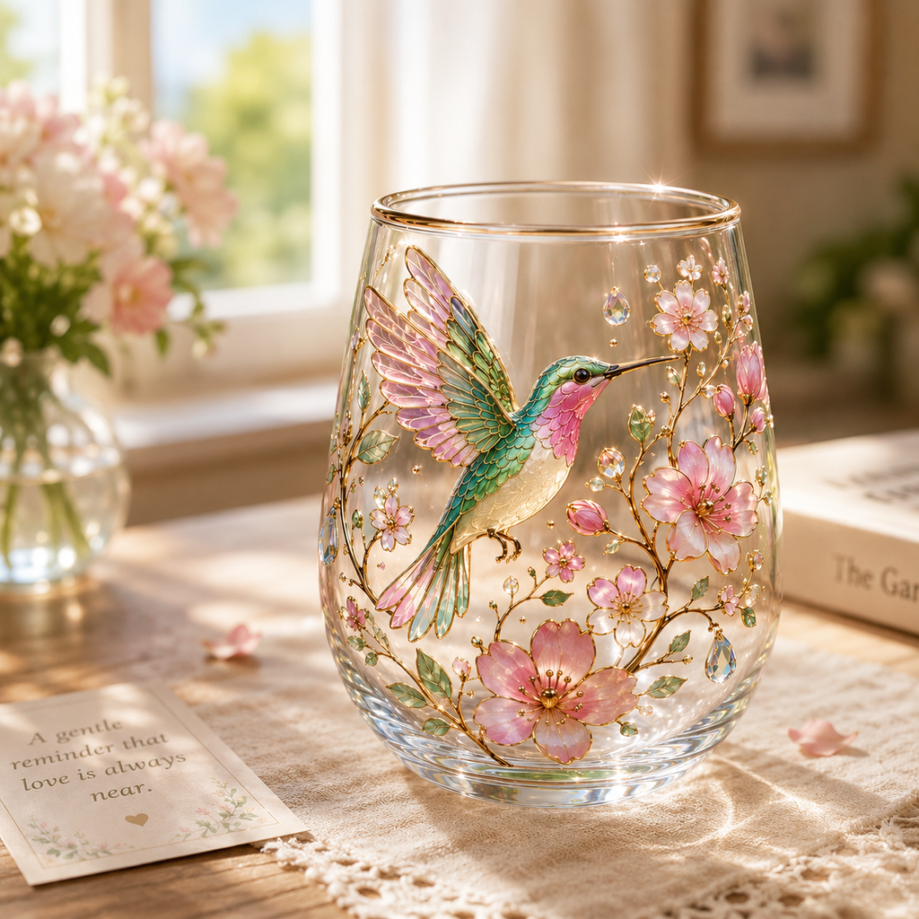 Hummingbird Morning Bliss Mug