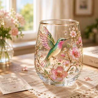 Hummingbird Morning Bliss Mug