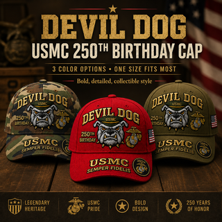 SemperValor – Devil Dog Heritage Embroidered Cap