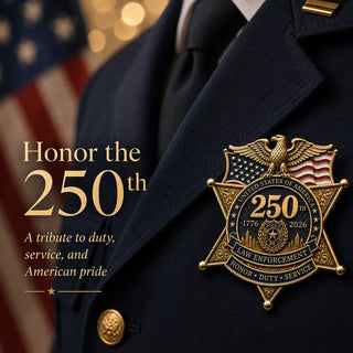 ★Anniversary 49% OFF - America 250 Law Enforcement Brooch